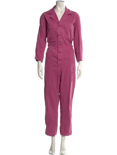 Pre-owned Pistola Jumpsuit In Pink