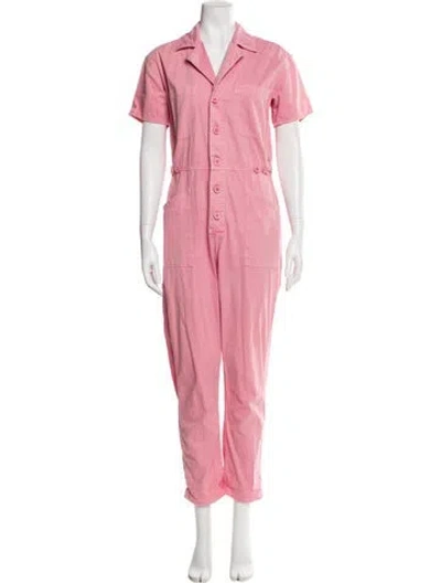 Pre-owned Pistola Jumpsuit In Pink
