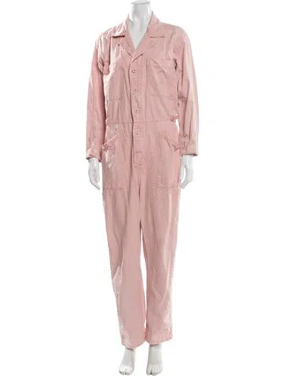 Pre-owned Pistola Jumpsuit In Pink
