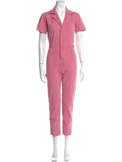 Pre-owned Pistola Jumpsuit In Pink