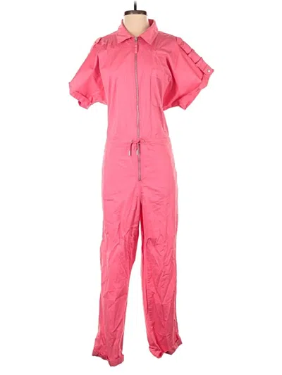 Pre-owned Pistola Jumpsuit In Pink