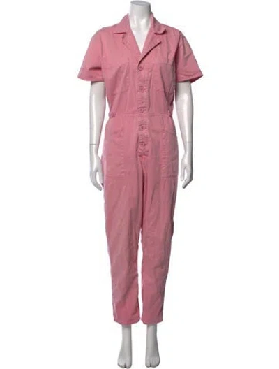 Pre-owned Pistola Jumpsuit In Pink