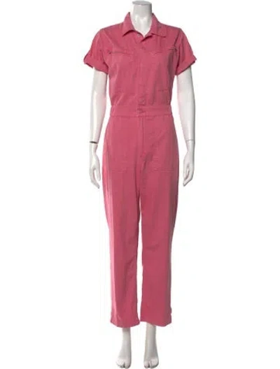 Pre-owned Pistola Jumpsuit In Pink