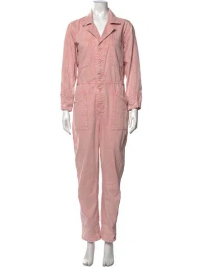 Pre-owned Pistola Jumpsuit In Pink