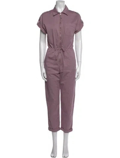 Pre-owned Pistola Jumpsuit In Purple