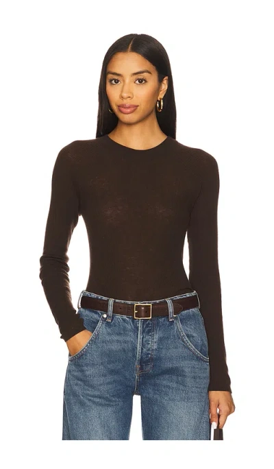 Pistola Juno Featherweight Sweater In Brown
