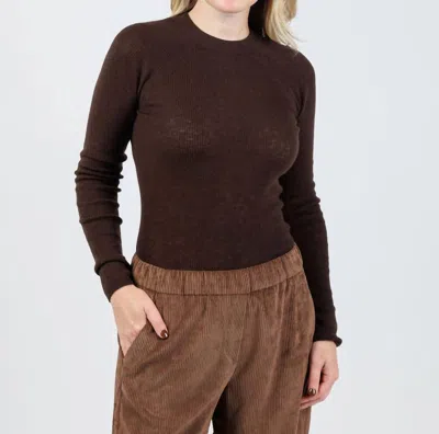 Pistola Juno Sweater In Mocha In Brown