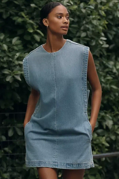 Pistola Karla Cotton Tunic In Blue