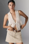 Pistola Kayla Mini Skirt In Sand