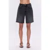 Pistola Kaylee Cutoff Bermuda Denim Shorts
