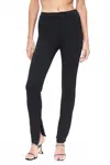 Pistola Kendall High Rise King Scuba Pant In Black In Black