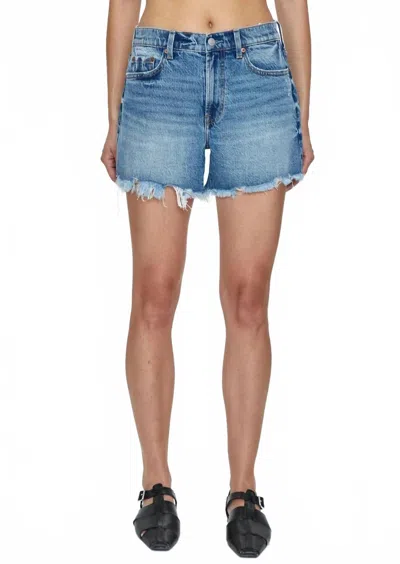 Pistola Kennedy Mid Rise Shorts In Cannes Vintage