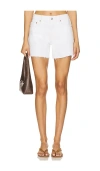 Pistola Connor Short In Blank Canvas In Antique White
