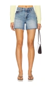 Pistola Kennedy Cut-off Denim Shorts In Central Vintage