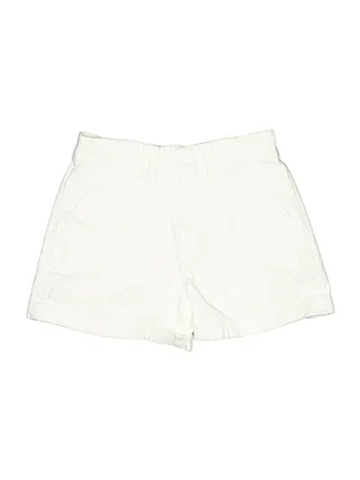 Pre-owned Pistola Khaki Shorts In White