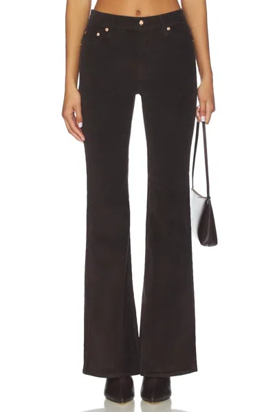Pistola Kinsley Mid Rise Ultra Flare Jeans In Mocha
