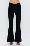 Pistola Kinsley Mid-rise Ultra Flare Jeans In Black Ink