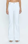 Pistola Kinsley Flare Jeans In Le Blanc