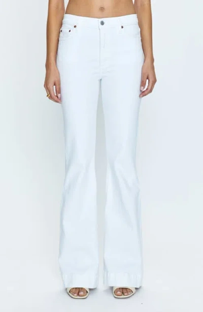 Pistola Kinsley Flare Jeans In Le Blanc