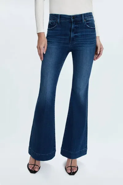 Pistola Kinsley Mid-rise Ultra Flare Jeans In Modern In Multi