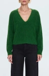 Pistola Kit V-neck Sweater In Green