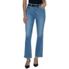 Pistola Monroe High Rise Cigarette Crop Jeans In Waikiki In Vibrant