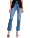 Pistola Monroe High Waist Crop Cigarette Jeans In Vibrant