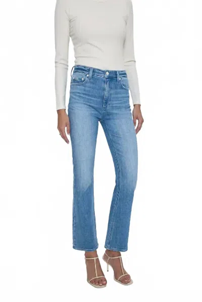 Pistola Krista High Rise Slim Boot Jeans In Light Blue