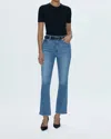Pistola Krista High Rise Slim Bootcut Jean In Vibrant In Multi
