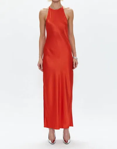 Pistola Kristi Dress In Poppy In Red