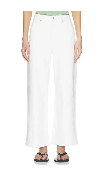 Pistola Kyra Ankle High Rise Bowed Ankle Jeans In White