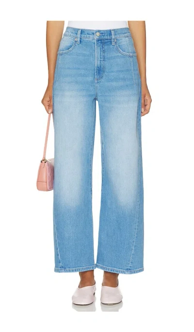 Pistola Kyra High Rise Bowed Ankle Jeans In Blue