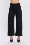 Pistola Kyra High Waist Barrel Leg Jeans In Black