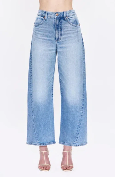 Pistola Kyra High Waist Wide Leg Jeans In Blue