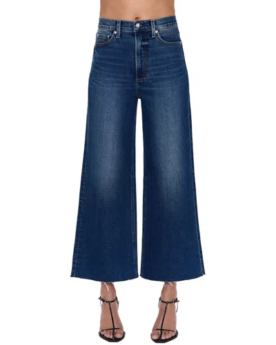 Pistola Lana Crop Broadway Wide Leg Jean In Blue