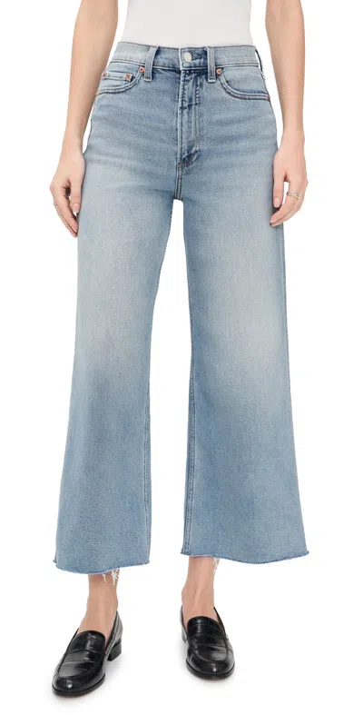 Pistola Lana Crop Jeans Bistro In Blue