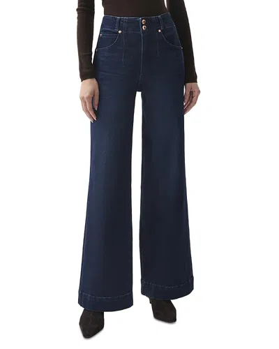 Pistola Lana Double Button High Rise Jeans In Starstruck In Animal Print