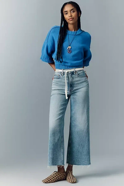 Pistola Lana High-rise Crop Wide-leg Jeans In Multi