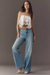 Pistola Lana High-rise Wide-leg Jeans In Blue