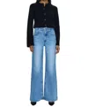 Pistola Lana High Rise Wide Leg Jeans In Gallery In Blue