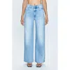 Pistola Lana High Waist Wide Leg Jeans In Blue