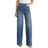 Pistola Lana High Waist Wide Leg Jeans In Blue