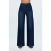 Pistola Lana High-rise Ultra Wide Leg Jean In Dark Denim In Elevation