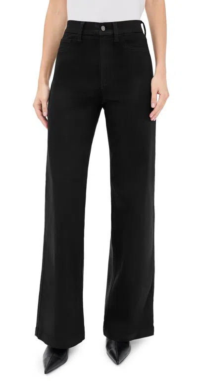 Pistola Lana Jeans Coated Noir In Black