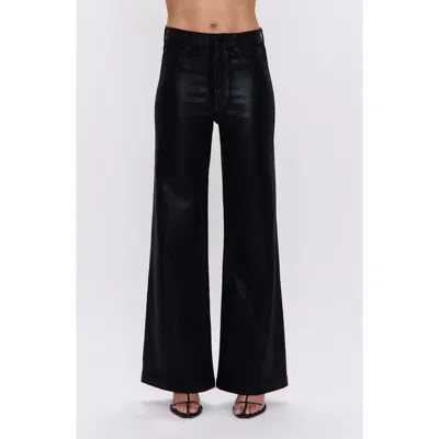 Pistola Lana Wide Leg Jeans In Black