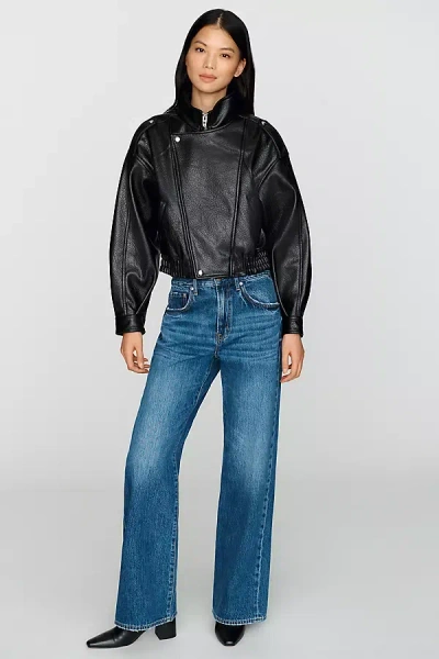 Pistola Larsen High Rise Relaxed Flare Jeans In Blue