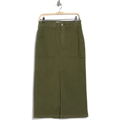 Pistola Laurelle High Waist Utility Skirt In Green