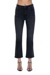Pistola Lennon Bootcut Jeans In Black In Black