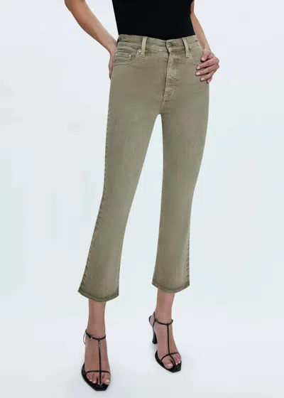 Pistola Lennon Denim Pants In Green Willow