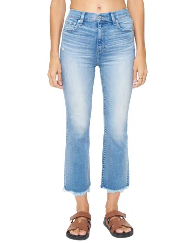 Pistola Lennon Empire Crop Boot Jean In Blue